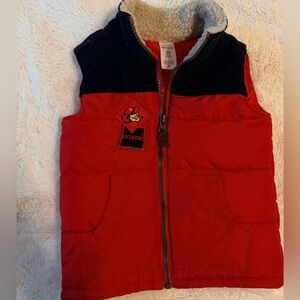 Nebraska Husker Red and Black Kids Vest // Sz 2T - NWOT